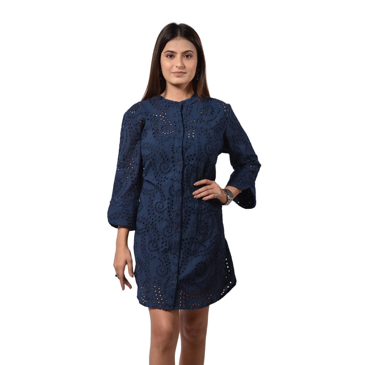 Shifflli Long Shirt Dress - CHIKARI